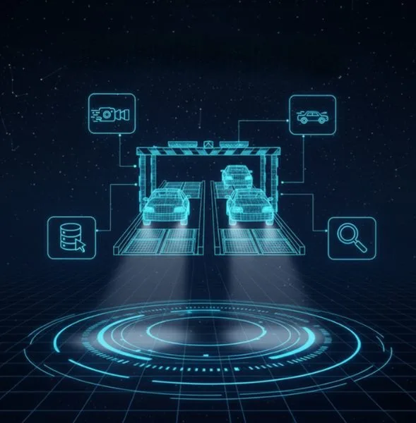 Multi-Lane Vehicle Scanning